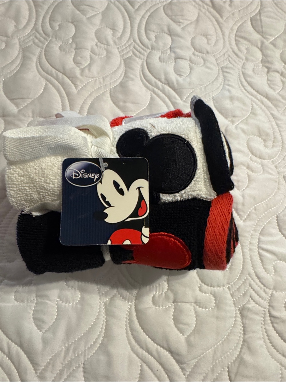 Disney 6 pack Washcloth Set